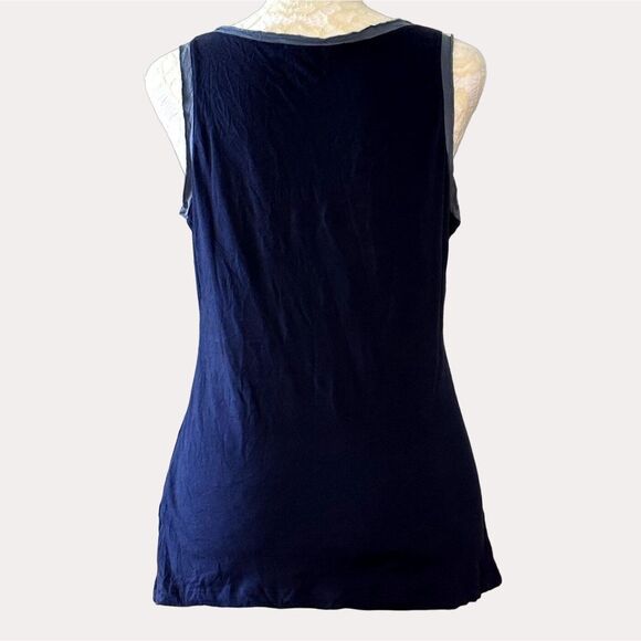 Boden Tank Top & Shrug Jersey Knit Twin Set Blue S bv - Picture 5 of 9